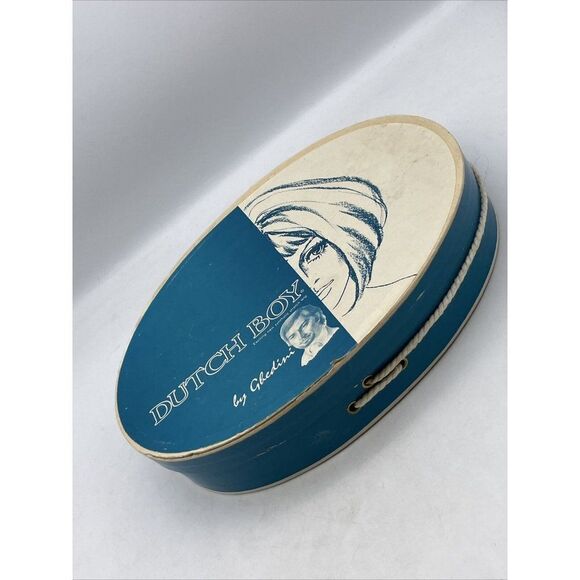 Vintage Dutch Boy Wig in Original Box Hong Kong Dynel 50D Photo Prop Advertising - Picture 4 of 12